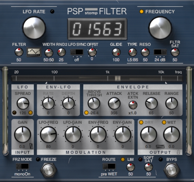 PSPaudioware PSP stompFilter v1.2.0 [WiN]