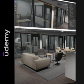 UDEMY – SCENE CREATION WITH BLENDER AND SUBSTANCE PAINTER  (Premium)