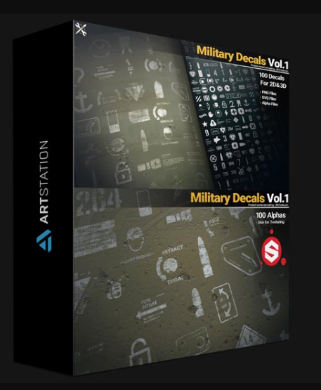 ARTSTATION – MILITARY DECALS VOL.1