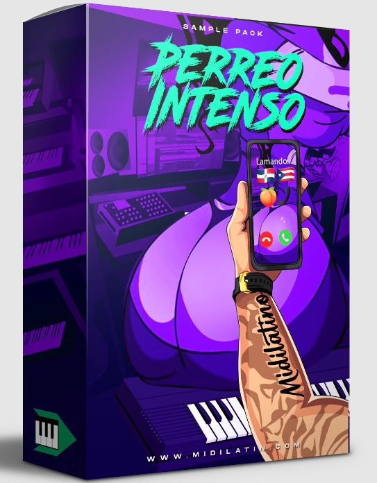 Midilatino Perreo Intenso Sample Pack [WAV, MiDi]