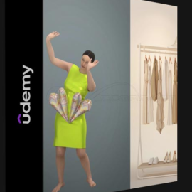 UDEMY – LEARN CLO3D FASHION: MASTERCLASS (INTERMEDIATE TO ADVANCED) (premium)