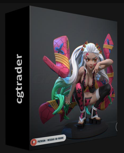 CGTRADER – DAKI FANART 3D PRINT MODEL