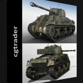 CGTRADER – M4 SHERMAN MK VC FIREFLY – BELDEVERE 3D MODEL (Premium)