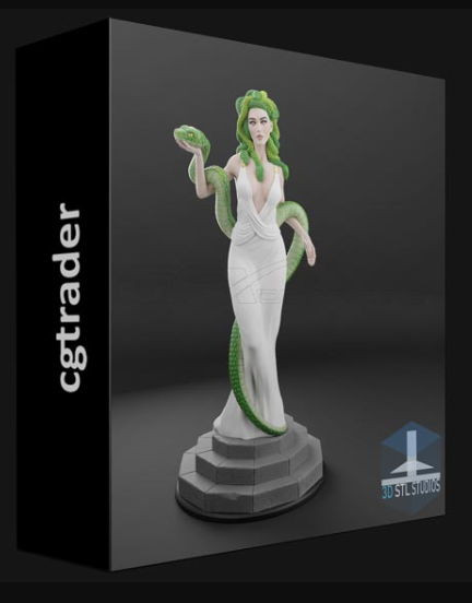 CGTRADER – MEDUSA – MINIATURE 3D PRINT MODEL