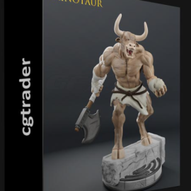 CGTRADER – MINOTAUR 3D PRINT MODEL (premium)