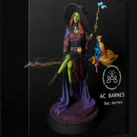 MORGAN THE HEX WITCH AND SCHRODIE 3D PRINT MODELS (Premium)