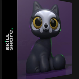 SKILLSHARE – HALLOWEEN CAT 3D! A NOMAD SCULPT TUTORIAL (Premium)