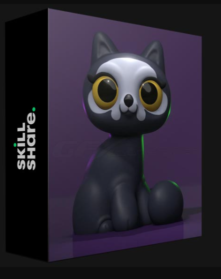 SKILLSHARE – HALLOWEEN CAT 3D! A NOMAD SCULPT TUTORIAL