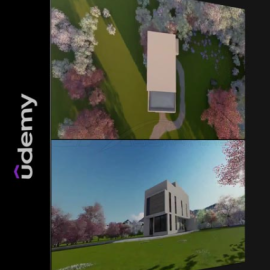 UDEMY – 3DS MAX & LUMION – MODERN VILLA MODELING & RENDERING COURSE (Premium)