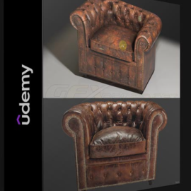 UDEMY – GAME ASSET OR PROP CREATION – MODELING TEXTURING RENDERING (premium)