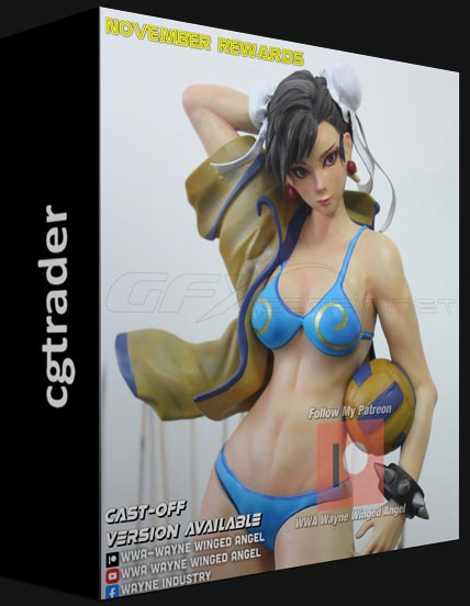 CGTRADER – CHUN LI BEACH 3D PRINT MODEL