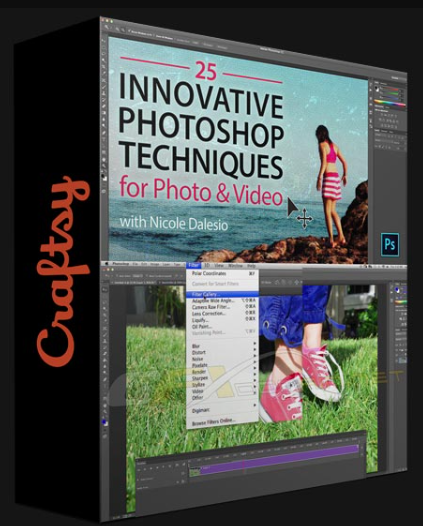 CRAFTSY – 25 INNOVATIVE PHOTOSHOP TECHNIQUES FOR PHOTO & VIDEO WITH NICOLE DALESIO