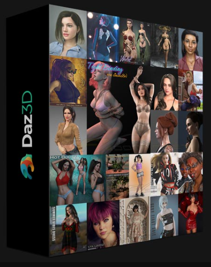 DAZ3D, POSER BUNDLE 1 NOVEMBER 2022