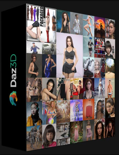 DAZ3D, POSER BUNDLE 3 NOVEMBER 2022