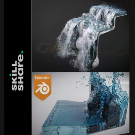 SKILLSHARE – MANTAFLOW FLUID SIMULATION GUIDE IN BLENDER 3. 1 (Premium)