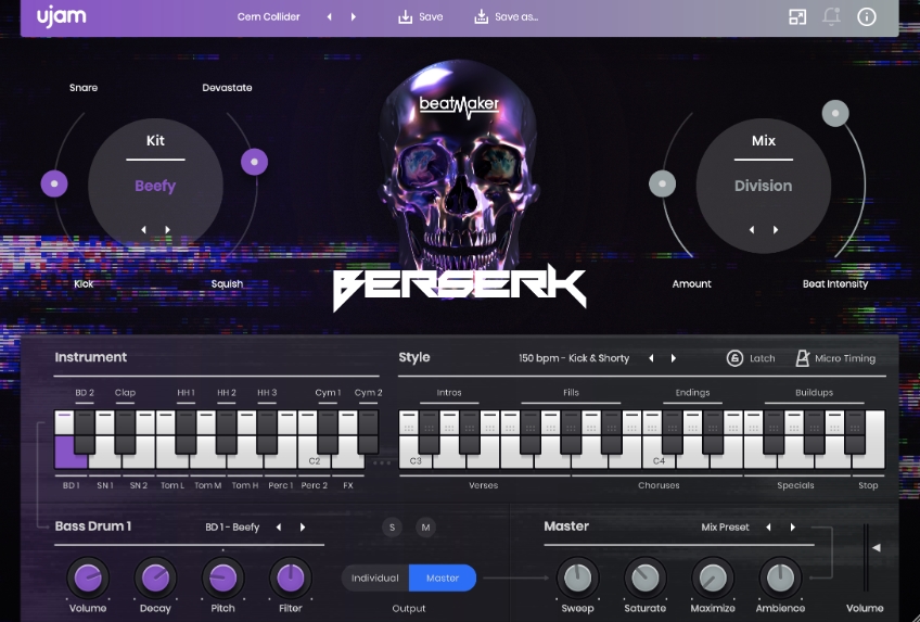 uJAM Beatmaker Berserk v2.2.1 [WiN]