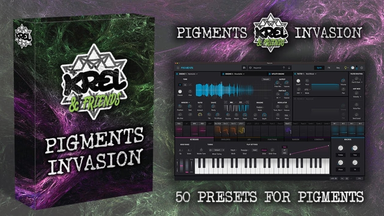 Krel Pigments Ivasion [Synth Presets, Live Racks]