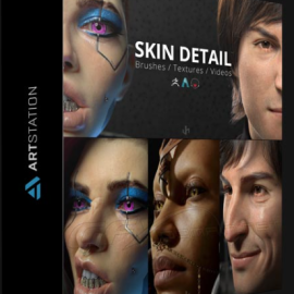 ARTSTATION – SKIN DETAILS KIT BY J HILL (Premium)