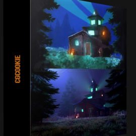 CGCOOKIE – ASTRAY ENVIRONMENT BUILDING WORKFLOW IN BLENDER (Premium)