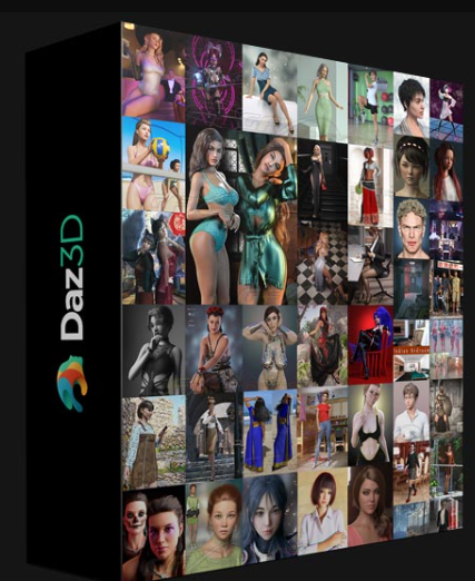 DAZ3D, POSER BUNDLE 2 DECEMBER 2022