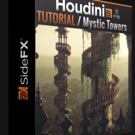 SIDEFX – MYSTIC TOWERS / PROCEDURAL MODELLING (Premium)