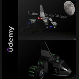 UDEMY – FUSION 360 DESIGN CONCEPT: SPACECRAFT (Premium)