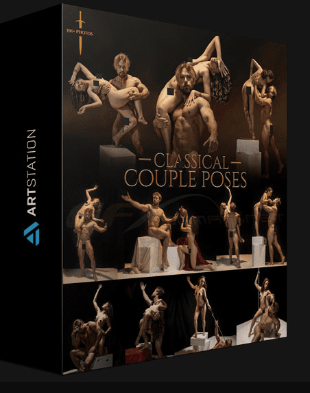 ARTSTATION – 390 CLASSICAL COUPLE POSES REFERENCE PICTURES BY GRAFIT STUDIO