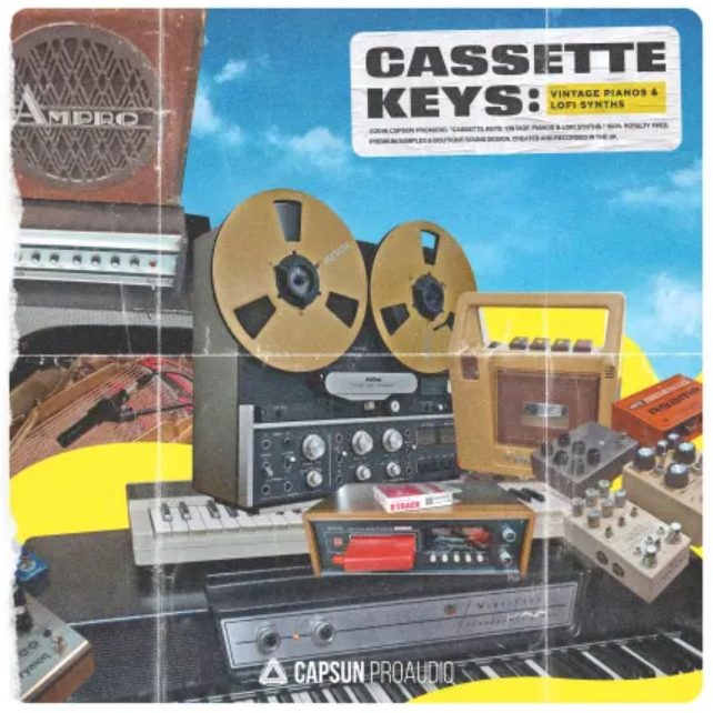 Capsun ProAudio Cassette Keys Vintage Pianos And Lofi Synths [WAV]