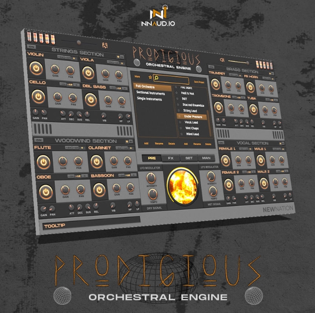 New Nation Prodigious Orchestral Engine VST 3 / AU [WiN, MacOSX]