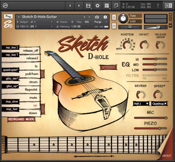 Sketch Samples Sketch D-HOLE [KONTAKT]