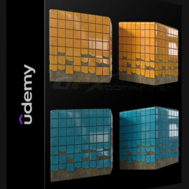 UDEMY – BROKEN TILES – SUBSTANCE 3D DESIGNER (Premium)