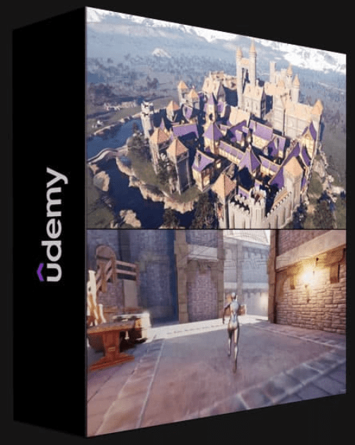 UDEMY – BUILDING MEDIEVAL WORLDS – UNREAL ENGINE 5 MODULAR KITBASH