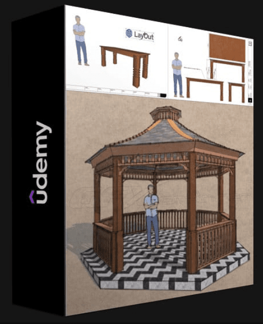 UDEMY – CREATING 3D MODELS WITH SKETCHUP PRO 2022