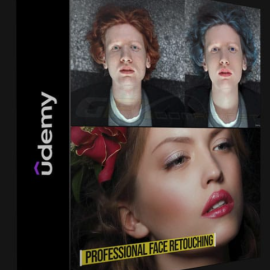 UDEMY – MASTER CLASS OF SKIN, FACE RETOUCHING IN ADOBE PHOTOSHOP (Premium)