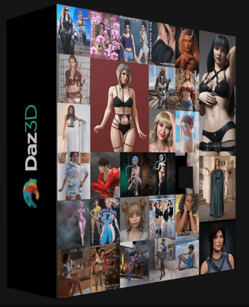 DAZ3D, POSER BUNDLE 6 JANUARY 2023