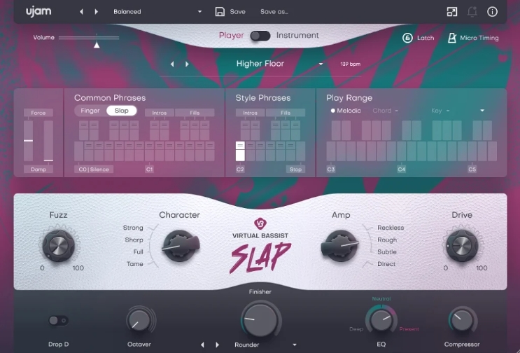 uJAM Virtual Bassist SLAP v2.1.1 [WiN]