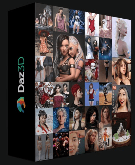 DAZ3D, POSER BUNDLE 2 MARCH 2023