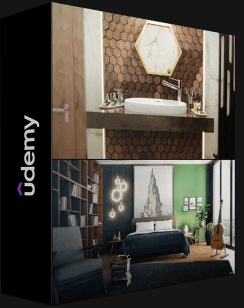 UDEMY – INTERIOR DESIGN AND VISUALIZATION IN BLENDER FOR BEGINNERS