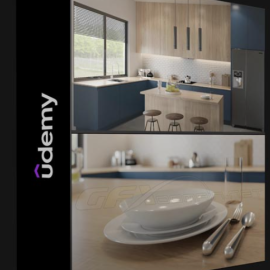 UDEMY – KITCHEN VISUALIZATION COURSE. V-RAY FOR SKETCHUP (Premium)