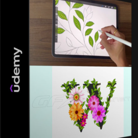 UDEMY – PROCREATE – CREATE LEAF, PETAL & STEM BRUSHES + PROJECT (Premium)