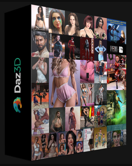 DAZ3D, POSER BUNDLE 1 MARCH 2023