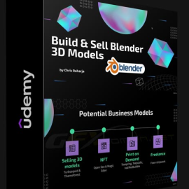 UDEMY – BUILD & SELL BLENDER 3D MODELS (Premium)