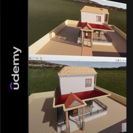 UDEMY – LEARN SKETCHUP FROM ZERO TO PRO: VILLA MODELLING MASTERCLASS