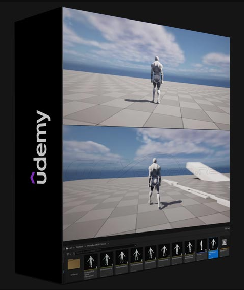 UDEMY – PROCEDURAL ANIMATION FOR HUMANS IN UNREAL ENGINE 5