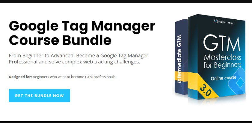 Analytics Mania – Google Tag Manager Course Bundle