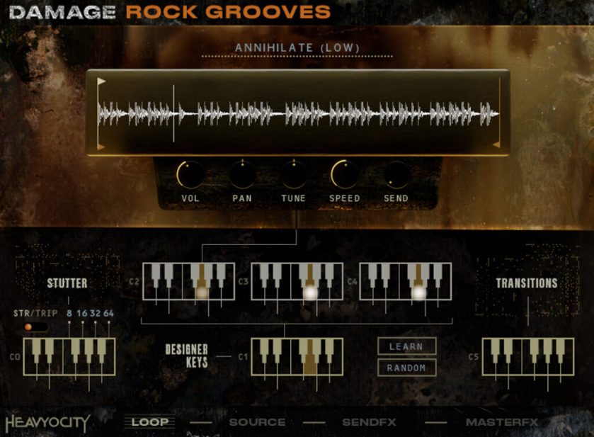 Heavyocity Damage Rock Grooves [KONTAKT]