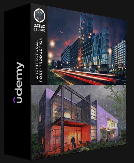 UDEMY – ARCHITECTURE POST PRODUCTION IN PHOTOSHOP ZERO TO ADVANCED