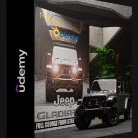 UDEMY – BLENDER: CREATING JEEP GLADIATOR RUBICON FROM A TO Z (Premium)