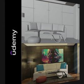 UDEMY – RENDERING MODERN LIVING ROOM IN BLENDER BY KHURAM SYED (Premium)