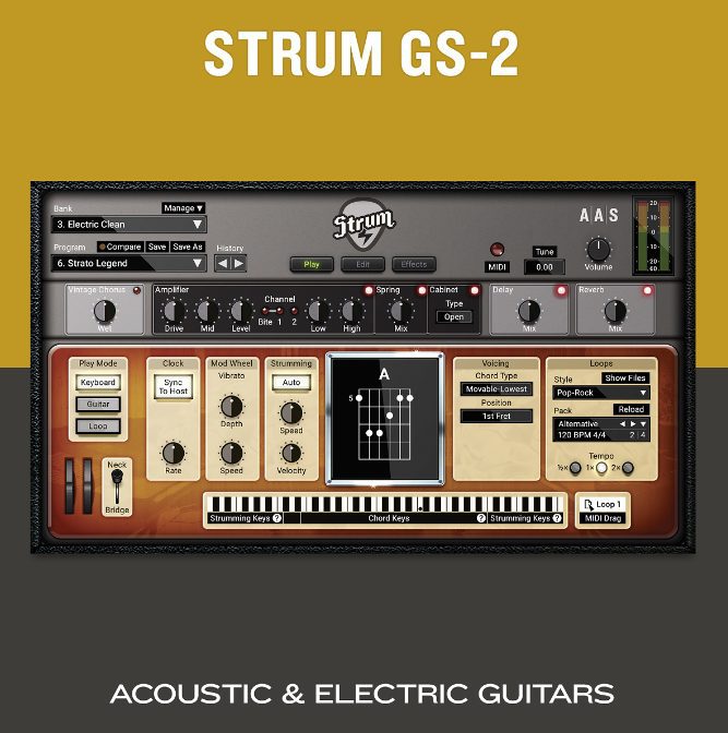 Applied Acoustics Systems Strum GS-2 v2.4.4 [WiN, MacOSX] 